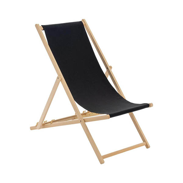 sezlong pliabil scaun plaja lemn lazyboy personalizat logo negru sezlong pliabil scaun plaja lemn lazyboy personalizat logo negru