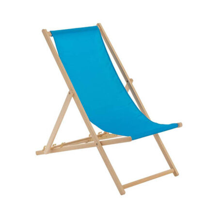 sezlong pliabil scaun plaja lemn lazyboy personalizat logo negru